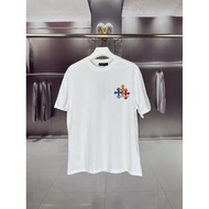 T-shirt Chrome Hearts/Chrome Hearts uniseks, T-shirt bercetak, T-shirt sukan, T-shirt perniagaan, ga
