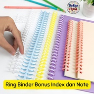 DIY Binder A5 B5 / Ring COVER INDEX NOTE 20-Hole/ 26-Hole/ 1 Package