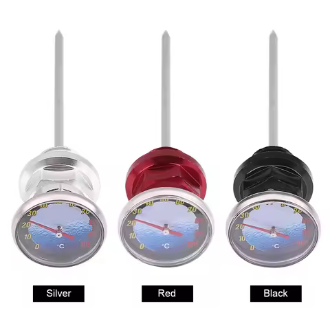 Dipstick Temperature Oil Dipstick Temperature Aluminum Alloy Motorcycle Oil Dipstick Temperature for