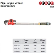 FORCE Pipe Torque Wrench Model 647P210 647P350 647P500