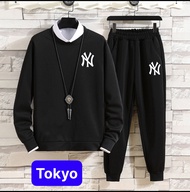 SÉT ĐỒ BỘ NAM NỮ HOODIE SWEATER NY CHẤT THUN NỈ DA CÁ DÀY CHỐNG LẠNH NẮNG NÓNG ĐÔNG HÈ PHONG CÁCH CA