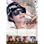 got7 2025 Mark Calendar a4 Size For Glass Envelopes