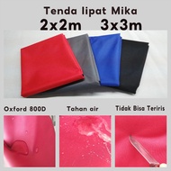 TopStyle Tenda Lipat 3x3 Tenda Bazar 600D Outdoor Tenda Gazebo Tenda Jualan Pameran Dagang Biru dan 