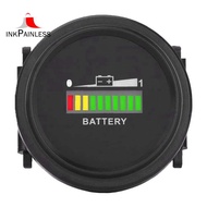 12V/24V/36V/48V/72V LED Digital Battery Indicator Waterproof Meter Gauge Battery Indicator for Go-Lf