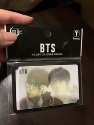 防彈少年團 Bts x T-money card  2nd Edition Jin  交通卡