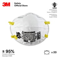 3M™ 8210 N95 Particulate Disposable Respirator (20 Pcs/Box) / N95 Mask/ Haze/ Dust/ PSD_ DR_