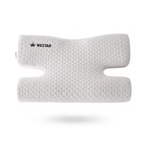 H Shape Memory Foam Beauty Pillow Side Sleep Anti Wrinkle Face Support Cervical Sleeping Pillow Poly