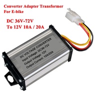 E-Bike Transformer Converter Adapter DC 36V-72V to 12V10A Electric Vehicle Converter For E-Bike