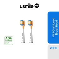 usmile Mini Brush Head Cushioned Soft Clean for Kids Sonic Electric Toothbrush - 2Pcs