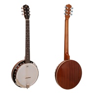 RN8Z China Wholesale High Quality 6 Strings Banjo Sapele Travel Banjo Ukulele Musical Instruments Ba