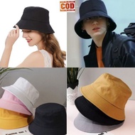 Bucket HATS PLAIN RETURNABLE BUCKET HAT KOREAN BUCKET HAT BUCKET HAT