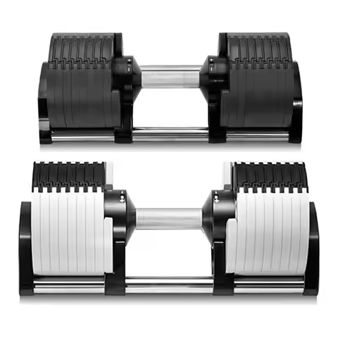 Adjustable Home Gym Equipment with 2kg Increments 20kg-80lb Free Weights Dumbbells