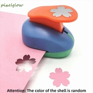 PIXELGLOW Flower Furador, Random Color 7*6*4cm DIY Paper Cut Puncher, Punches Maker Labor Saving Lar
