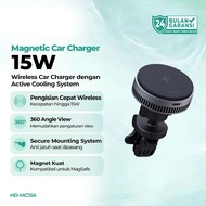 AUKEY HD-MC13A Qi2 Magnetic Car Charger 15W Phone Mount Fast Wireless Charging
