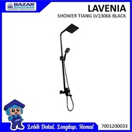 SHOWER TIANG LEVER COLUMN SET LAVENIA LV13066 LV 13066 BLACK 3 WAY - YOBISOO shower
