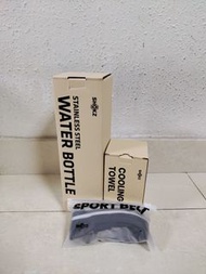 Shokz水樽，毛巾，腰包