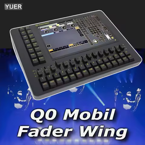 Perfassional Console Q0 Wing Dmx512 Controller Touch Screen Connect With Q0 Wing Dj Disco 4 XLR Inte