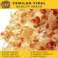 CAV REMPEYEK IKAN ASIN 250gr Peyek Ikan Asin Peyek Oyot Rempeyek Teri Rempeyet  Udang Rempeyet Viral