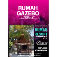 Rumah Gazebo Rumah Jepun Siap Pemasangan - Baca di bawah ye untuk lebih lanjut 😊