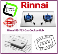 Rinnai-RB-72S-Gas-Cooker-Hob / FREE EXPRESS DELIVERY