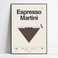 Espresso Martini - Cocktail Poster