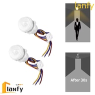 LANFY Smart Motion Sensor Switch, Embedded Design Dual Sensing Technology Embedded Motion Sensor, Ad