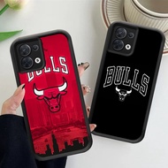 YB-7 Chicago Bulls Shockproof Casing for OPPO F21 F21S Reno 7 7Z 8 8Z Lite Pro