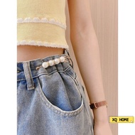 Jeans Buckle Needle Metal Button Pin Pant Artifact Lock Button Women Clothing Accessories 收裤腰别针胸口防走光
