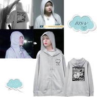 jacket aesthetic korean style hoodie jacket women (Can Pay On The Spot) KPop Korean BTS Zipper HOODI