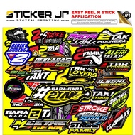 Jp Sticker 2 Tak Terbaru / Sticker Bebek Goreng / Sticker Two Stroke