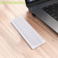 DAISHENHDAG 830-Hole Breadboard, U Shape White MB-102 Breadboard, Breadboard Kit Red & Blue Wires 83