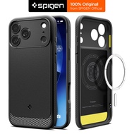 SPIGEN เคสสำหรับ iPhone 17 Series [Rugged Armor MagFit] Timeless Design and Durable Shock Absorption