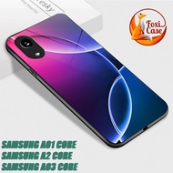 Softcase Samsung A01 Core Casing Glossy Samsung A03 Core A2 Core - Shiny Glass Case - Custom Casing 
