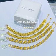 EMAS 375 RANTAI TANGAN STAMPING 375 GOLD BRACELET