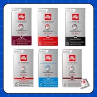 illy Coffee Capsule Set – 6 Varieties (10 Pods Each)