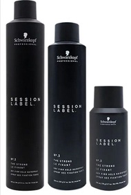 SCHWARZKOPF OSIS SESSION 黑颶風速乾啞光定型噴霧 100mL/500mL