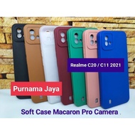 soft case realme c11 2021 / realme c20 macaron pro camera - warna random realme c11 2021