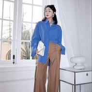[ส่งเร็วพิเศษ!] IT022 TARA Shirt Colorful เสื้อเชิ้ตคอปก รุ่นสีสันคัลเลอร์ฟูล แขนยาว ดีไซน์เก๋ ผ้าไห