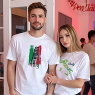KATUN ITALY SOUVENIR T-SHIRT, ITALY WEAR T-SHIRT ASEAN COUNTRYTAG, 30s COMBED COTTON MATERIAL, PREMI