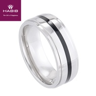 HABIB Osvaldo Men's Ring in Titanium