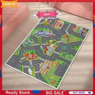 Kids Fun Game Play Rug Crawling Rug Cartoon Carpet Creative for Playroom Bedroom