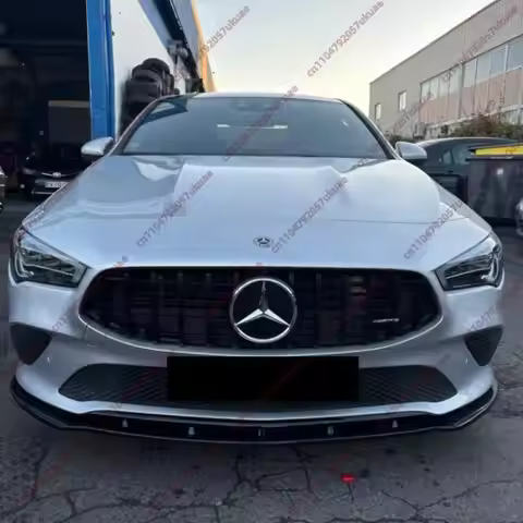 For Mercedes CLA C118 X118 W118 CLA200 CLA220 CLA250 Base 2019-2024 Pre-facelift ABS Front Bumper Li