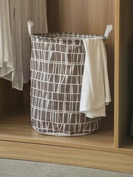 1個簡單的衣物筐布置物儲藏箱家居臥室浴室髒衣物整理盒