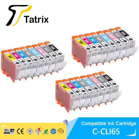 For Canon CLI65 CLI-65 CLI 65 Premium Color Compatible Inkjet Ink Cartridge for Canon Pixma PRO-200 