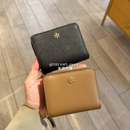 United States Daigou Tory Burch TB Emerson Small Short Clip Scratch-Resistant Coin Purse Girls Walle