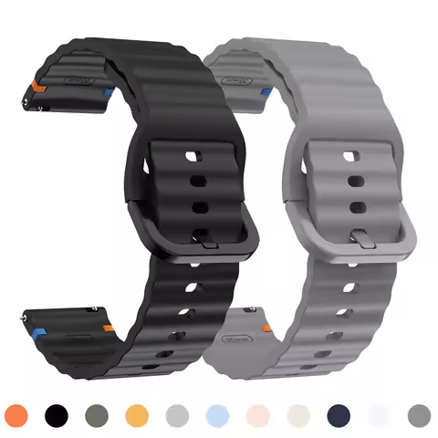 Silicone 22mm Watch Strap For POLAR Vantage M3/M2/M/V3 Business Band POLAR Grit X2 Pro Titan/Grit X 