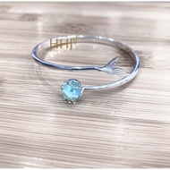 Blue dolphin bracelet - HHJ - Silver S95