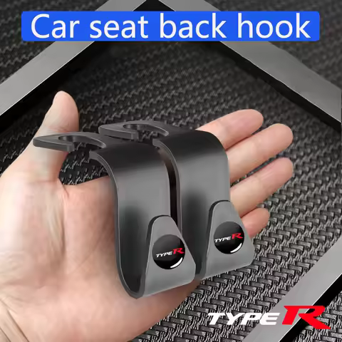 Multifunctional car seat headrest hanger bag hook organizer bracket for Honda Type R TYPER Civic CRV