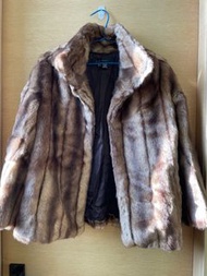 Zara 毛毛外套 fur jacket