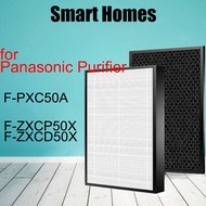 fit Panasonic F-ZXCP50X F-ZXCD50X Air Purifier Filter HEPA + Deodorizing for F-PXC50A